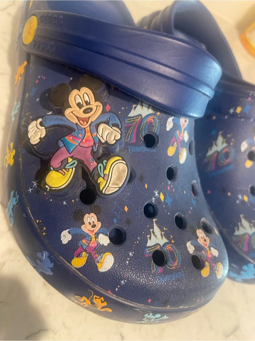 Disneyland 70th Anniversary Exclusive LightUp Crocs